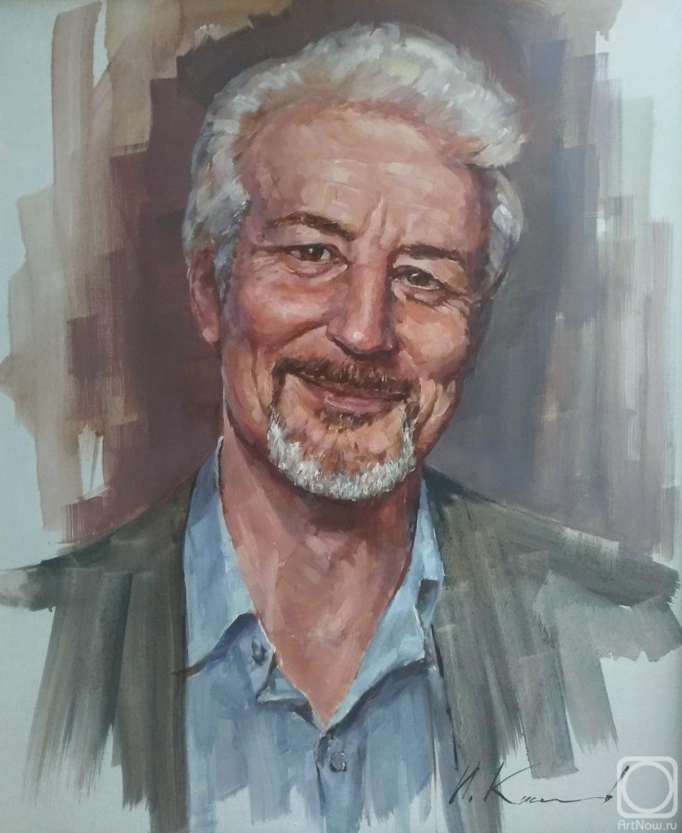 Kiselev Igor. Portrait of Evseev A. V