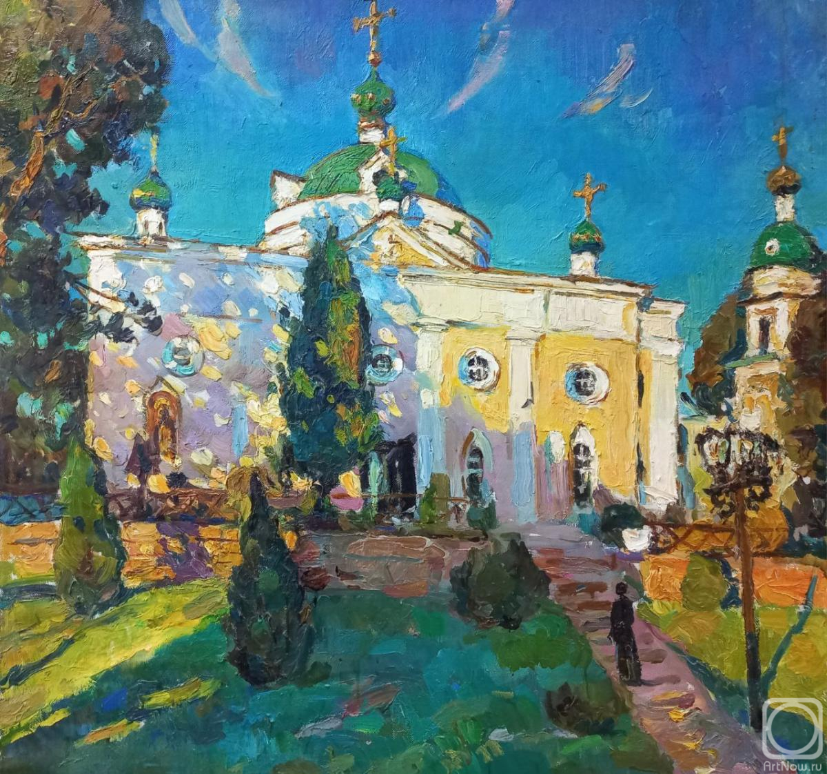 Sorokina Olga. St. Nicholas Church in the Yusupov estate in the village of Rakitnoye