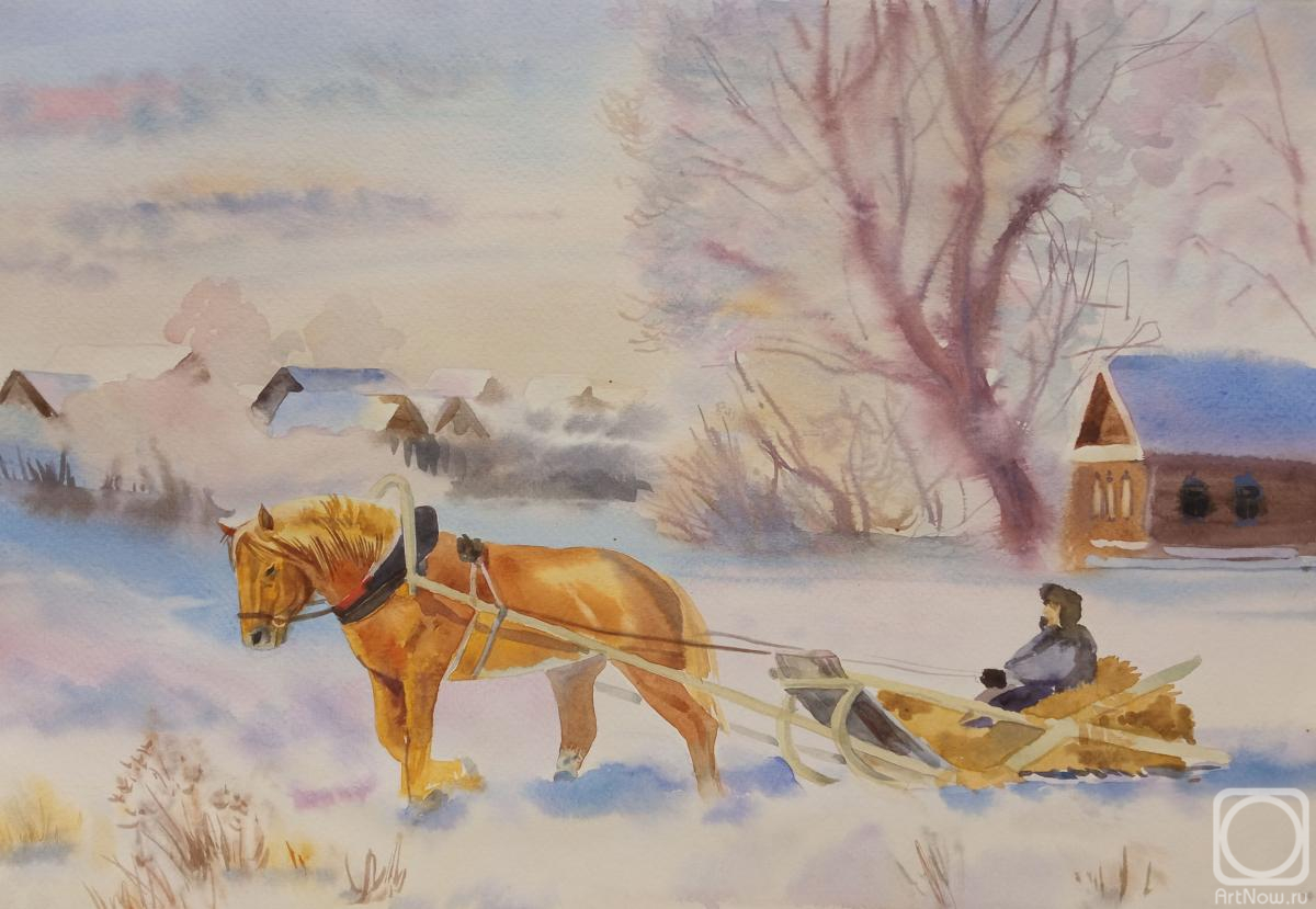 Goryushkina Anastasiya. On the road