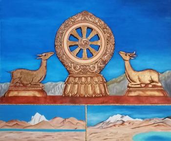 The All-seeing Eye of Tibet (art cycle "The Real Tibet")