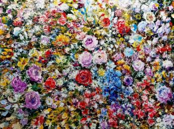 Floral carpet. Murtazin Ilgiz
