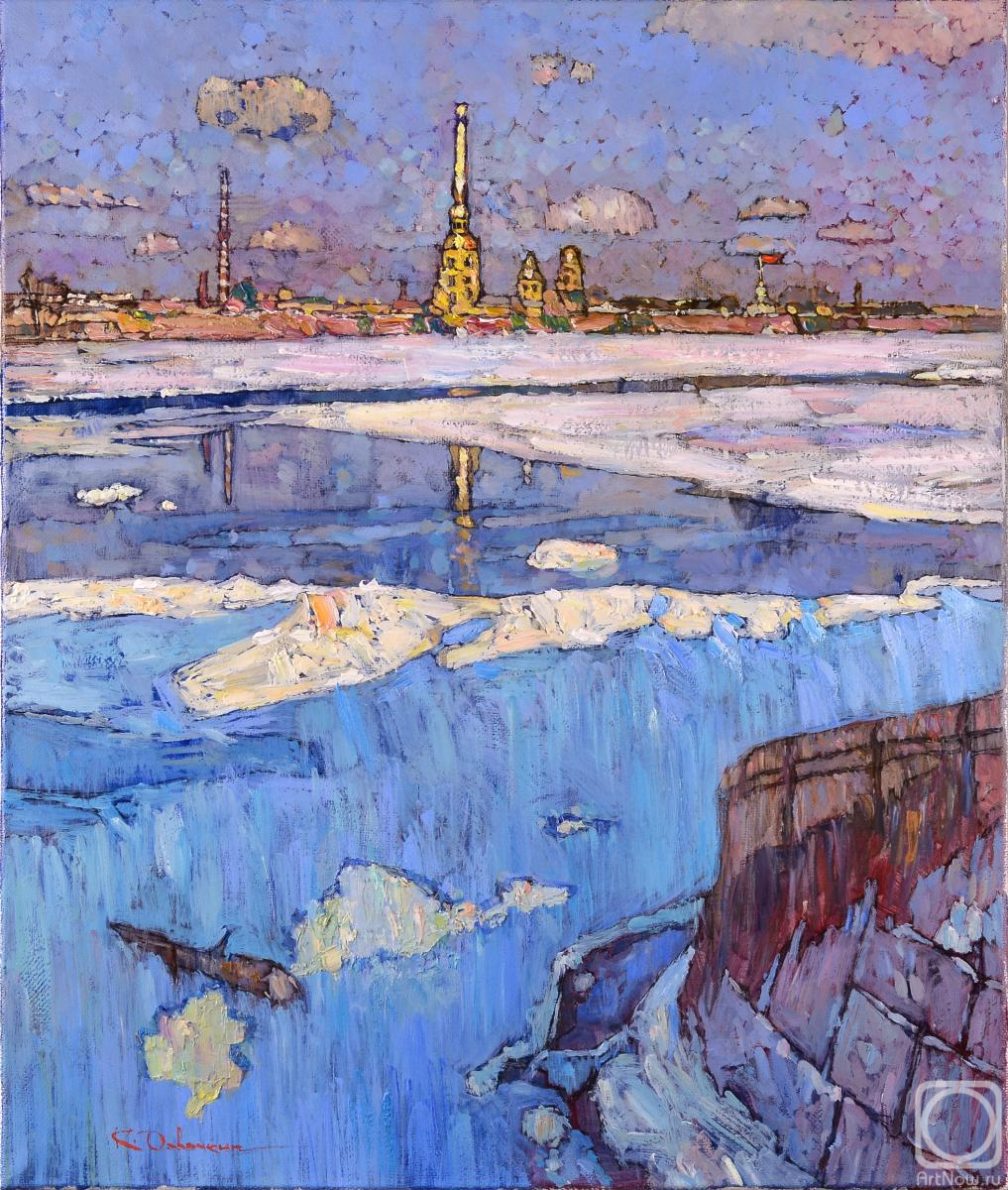 Devochkin Kirill. Spring in Petropavlovka