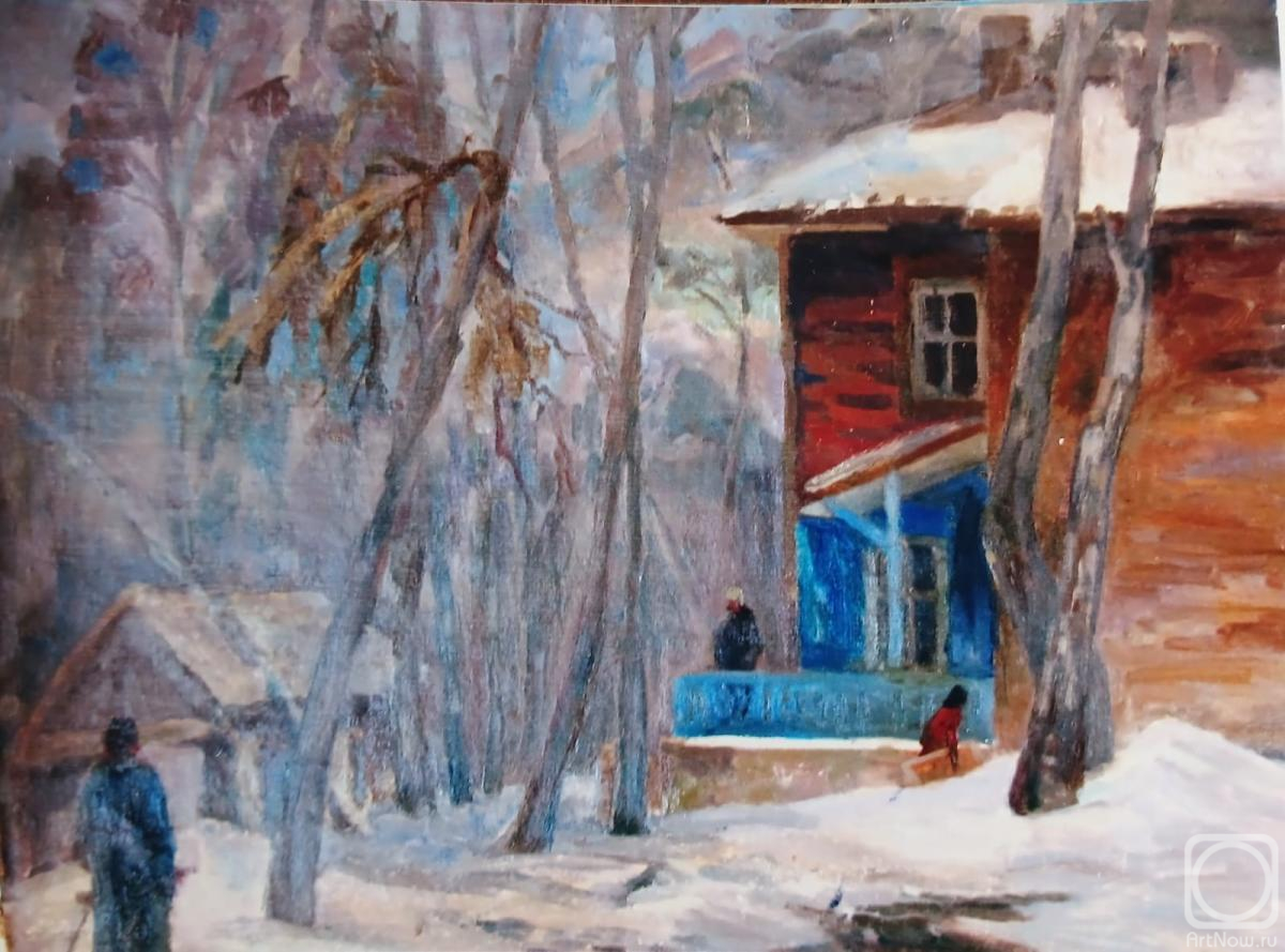 Fedotov Viktor. In Tarusa, the house of creativity