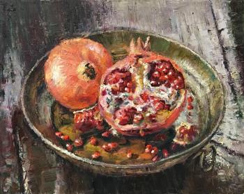 Pomegranate Delight (Pomegranates In Painting). Glazkov Denis