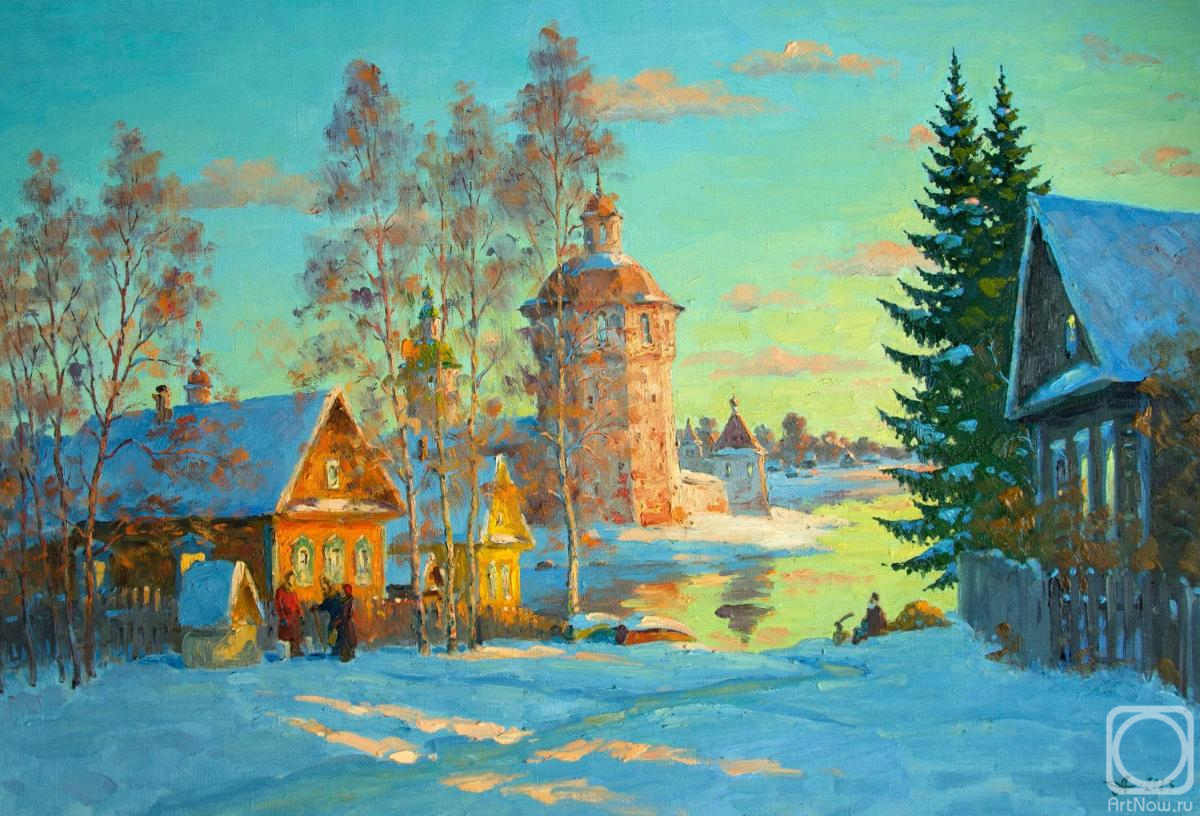 Alexandrovsky Alexander. The Kirillov Town. Winter