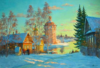 Alexandrovsky Alexander . The Kirillov Town. Winter