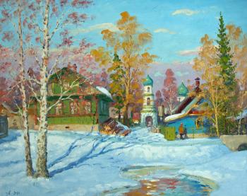 Torzhok. Russian Winter. Alexandrovsky Alexander