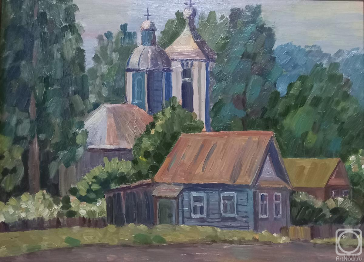 Markova Tatyana. Village Church