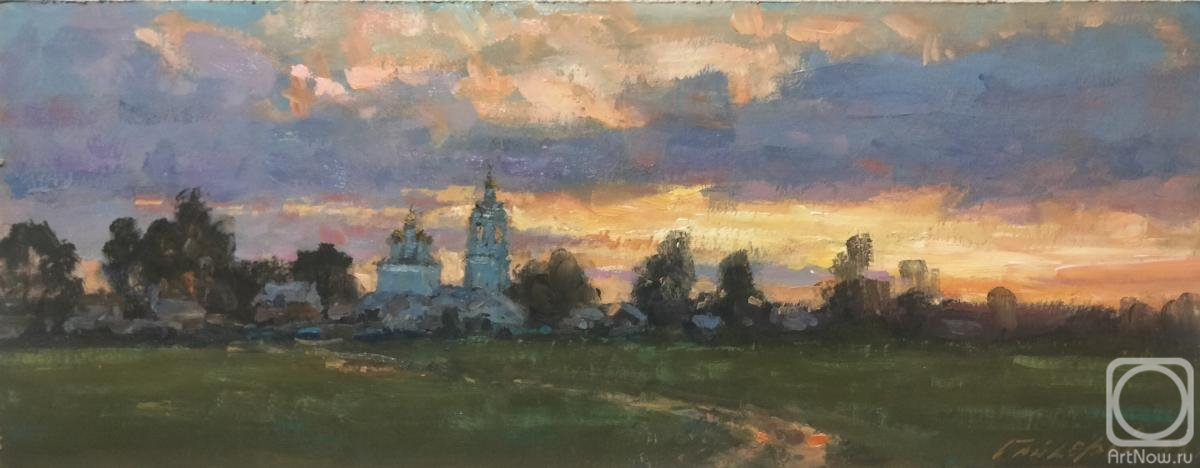 Gaiderov Michail. Evening sunset light