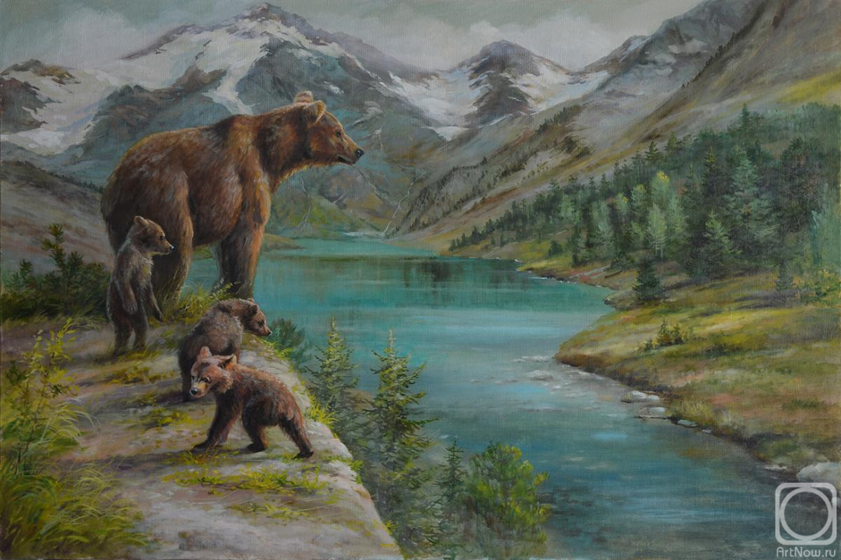 Neprijatel Julia. Altai expanses. Bears
