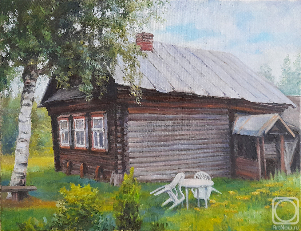 Shumakova Elena. Old house