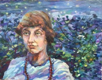 Portrait of Tsvetaeva. Sineva Svetlana