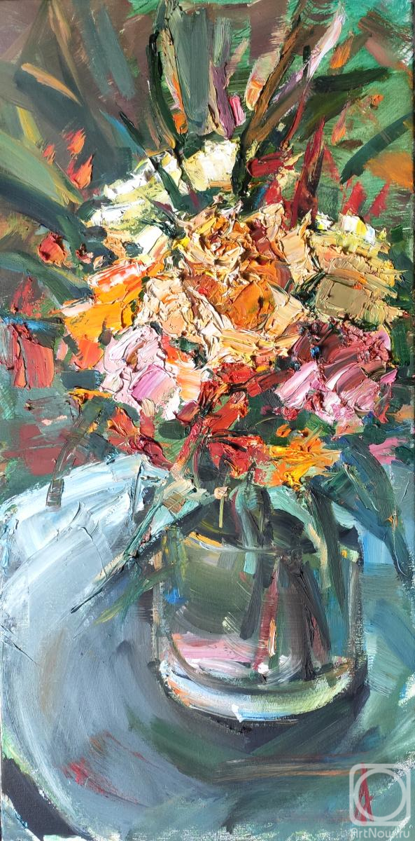 Mihaylenko Alina. Orange bouquet