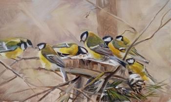 Titmice (Flock Of Birds). Korolev Andrey