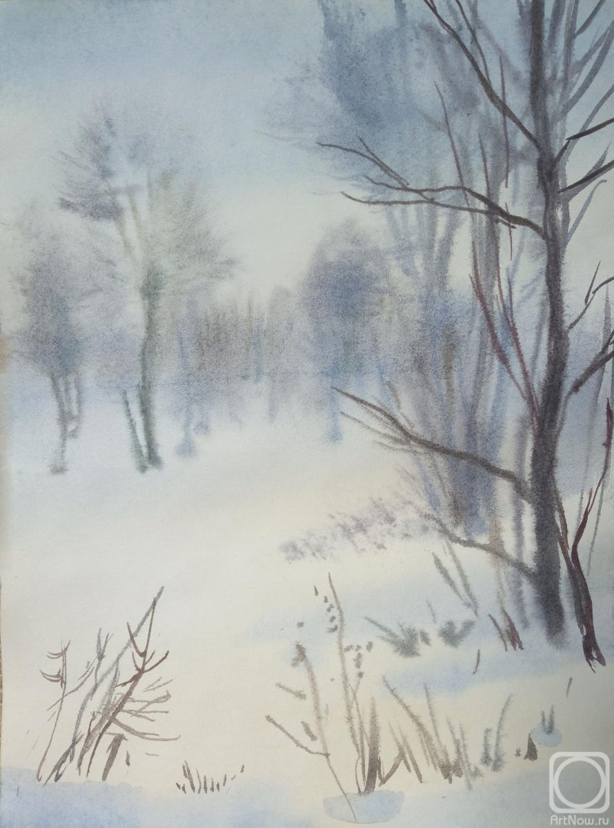 Goryushkina Anastasiya. Cloudy evening