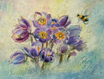 Spring has come (Bee Painting). Savelyeva Elena