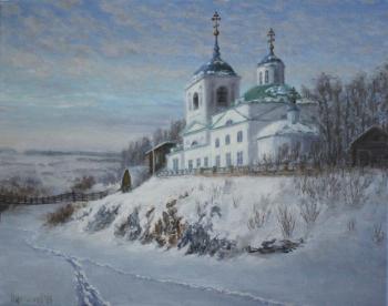 Frosty day in Sloboda (Georges Church). Korepanov Alexander