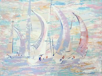 Journey (Seagulls Painting). Golubtsova Nadezhda