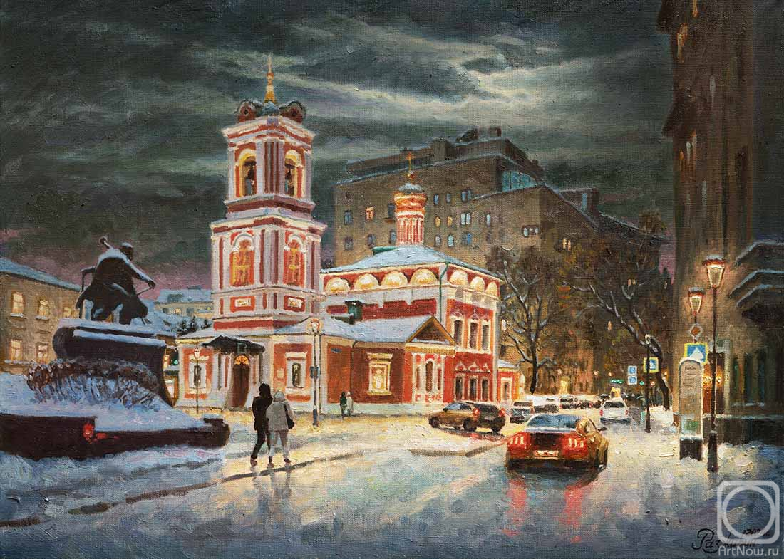 Razzhivin Igor. The beauty of the winter city