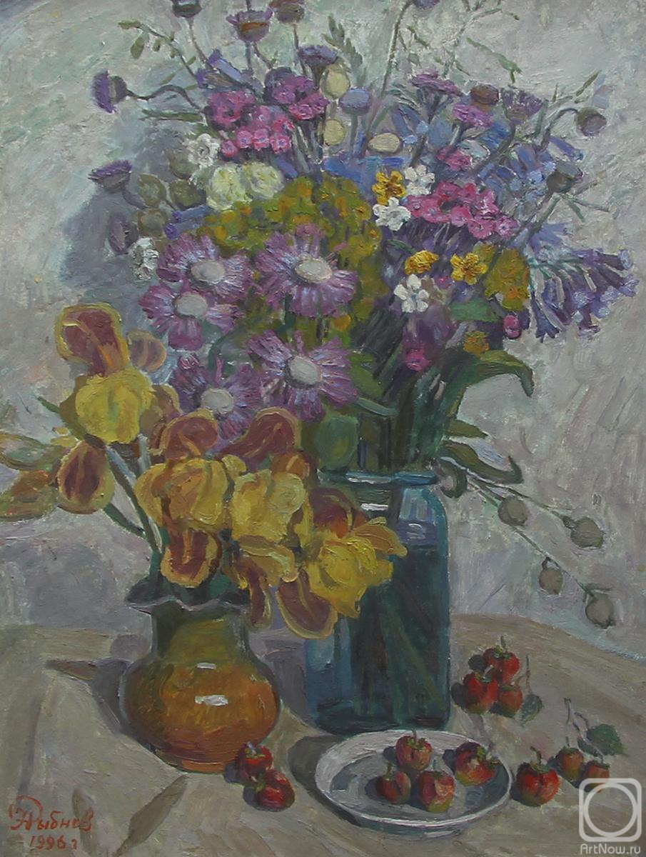 Rybnov Nikolay. Wildflowers and irises
