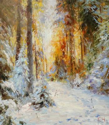 Winter Forest (Spruces). Komarov Nickolay