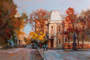 I dreamed of autumn. Ogorodnaya Sloboda lane (Landmark). Shalaev Alexey