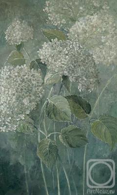 White hydrangea (A Bouquet Without A Vase). Sukhova Natalya