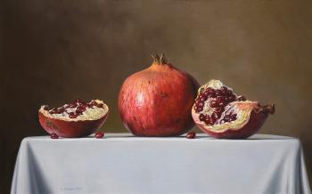 Pomegranates (Painting With Fruit). Zhaldak Edward