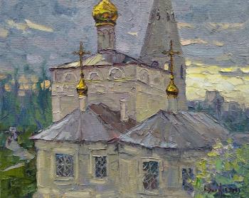 In the silence of the evening (Domes Of The Church). Vikov Andrej
