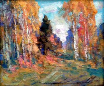 Late fall (Landscape Fall). Knecht Aleksander