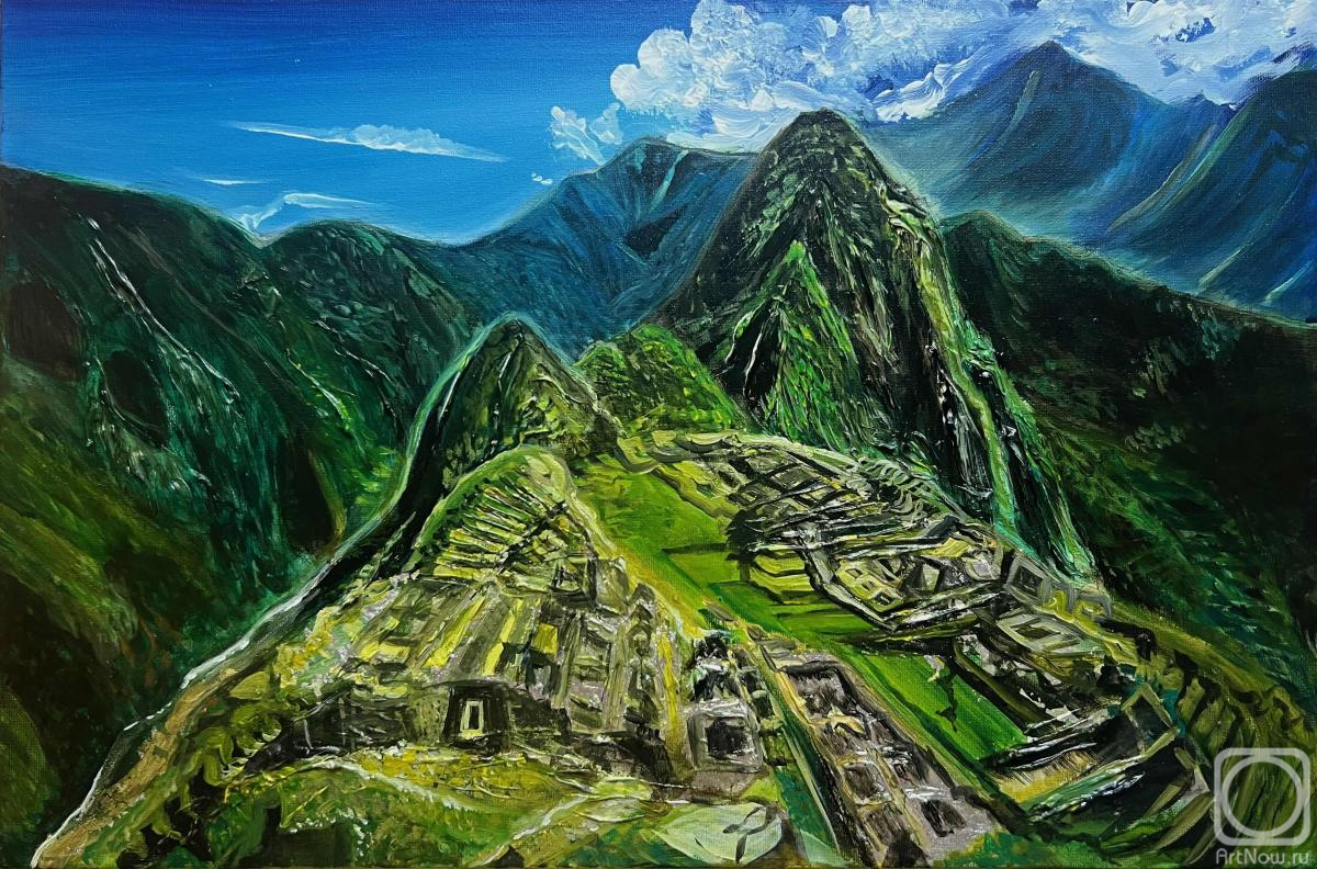 Serebryanskaya Olga. Ancient Machu Picchu