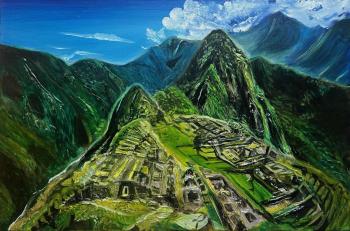 Ancient Machu Picchu. Serebryanskaya Olga