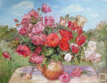 Novikova Marina Mihailovna. Roses