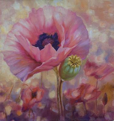 Pink poppies (A Bouquet Of Poppies). Gibet Alisa