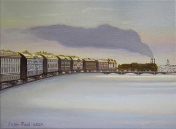 Nevsky Express (Contemporary Painting). Ray Liza