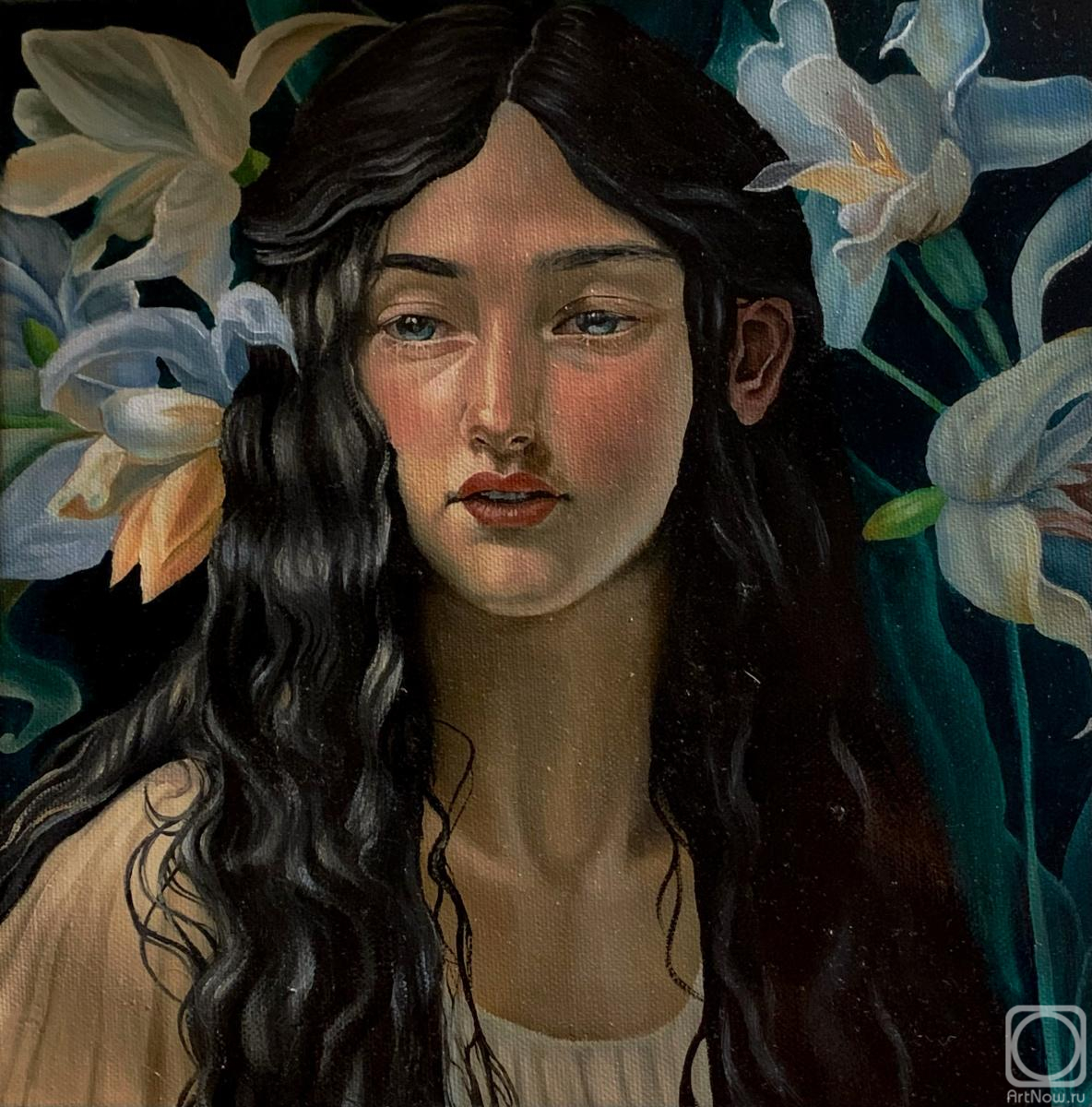 Shevtseva Katerina. Ophelia in magnolia