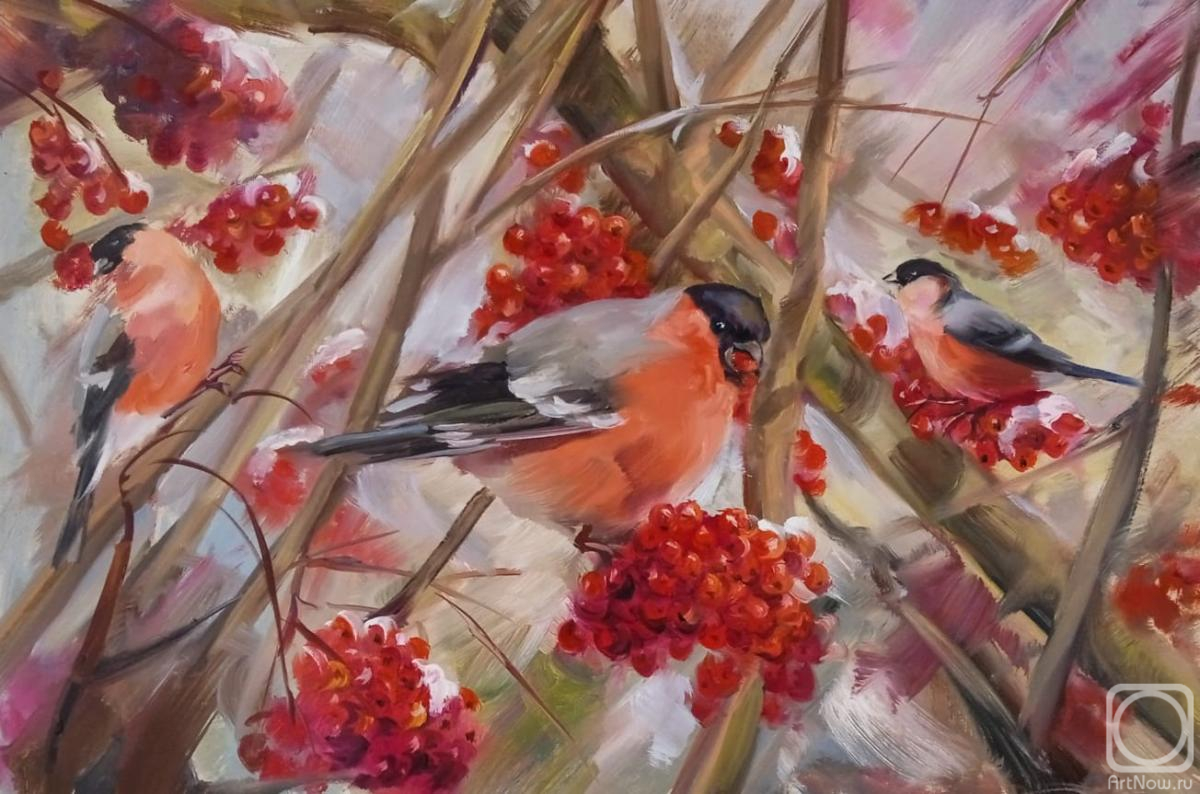 Korolev Andrey. Bullfinches