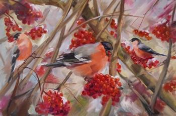 Bullfinches (Feeders). Korolev Andrey