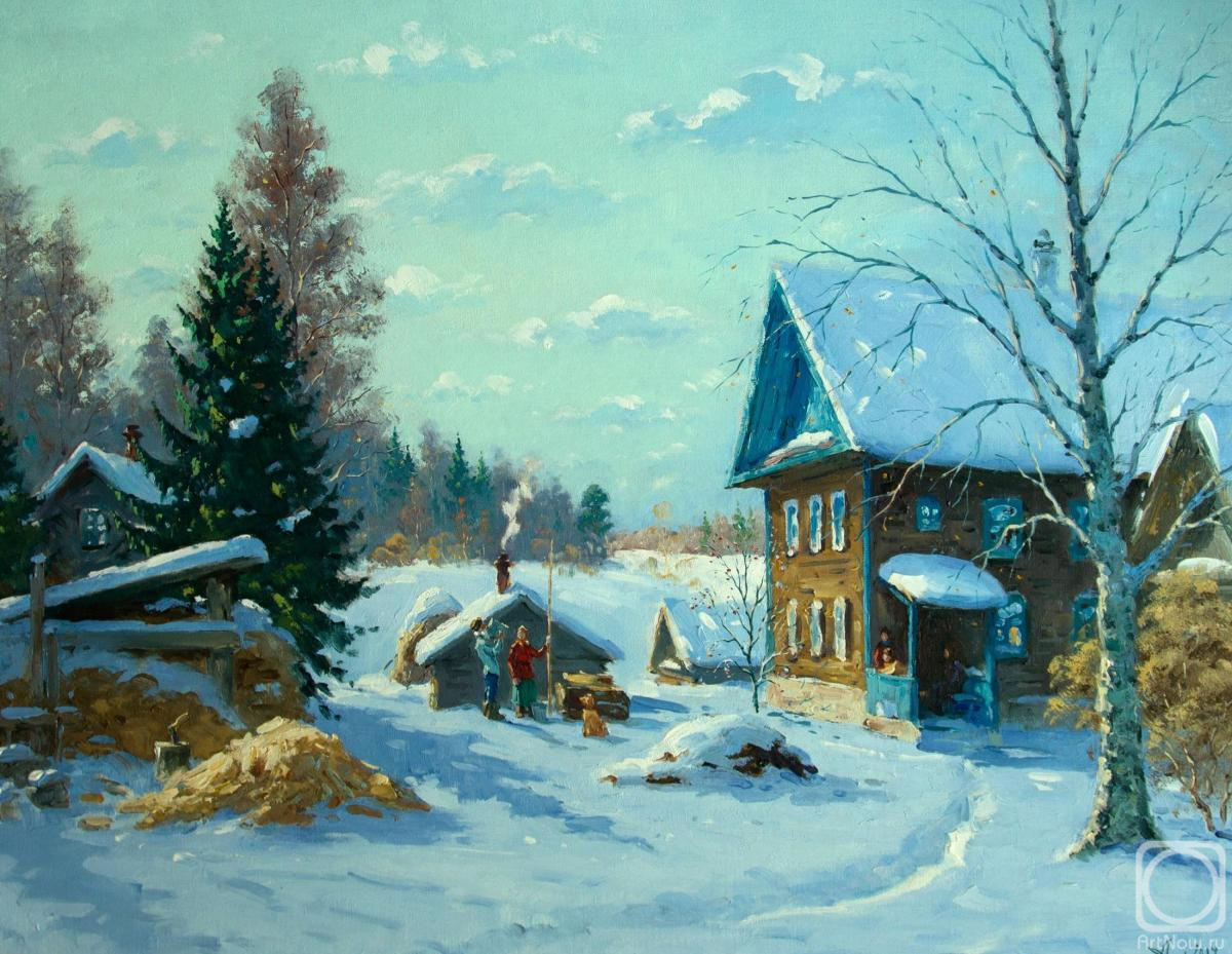 Alexandrovsky Alexander. Mishukovo Village, Winter