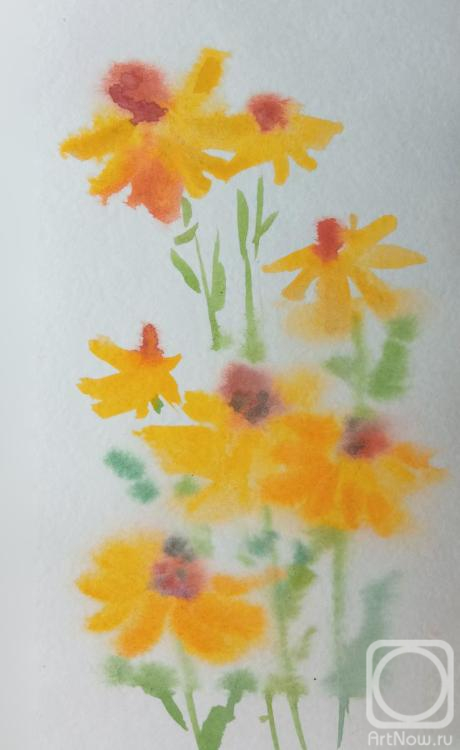 Goryushkina Anastasiya. Yellow flowers