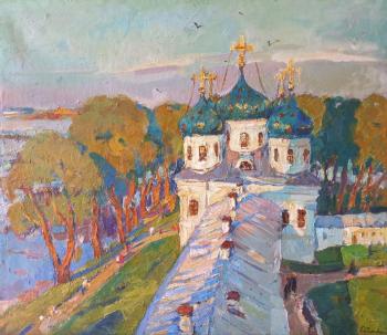 Novgorod. View from the bell tower of St. George (George S Monastery). Sorokina Olga