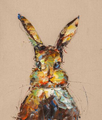 Bunny (Painting As A Gift To A Man). Rodries Jose