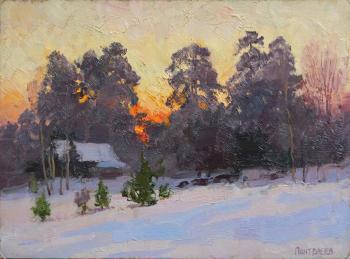 Frosty Evening (etude) (Evening Twilight). Panteleev Sergey