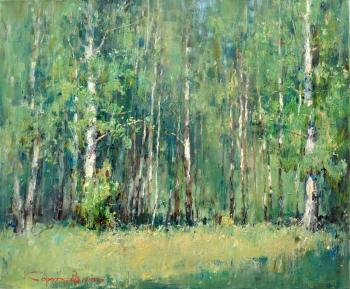 Birch grove (A Grove). Korotkov Valentin