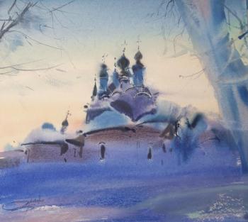From the series: "Suzdal" (Watercolor Winter). Orlenko Valentin