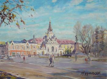 Church of the Icon of the Mother of God Soothe My Sorrows (A City Landscape). Kovalevscky Andrey