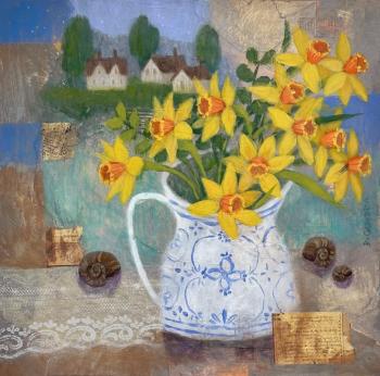 Morning daffodils. Solntseva Nadezhda