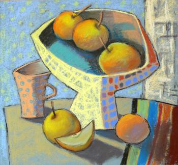 Still life with apples. Sulimov Alexandr