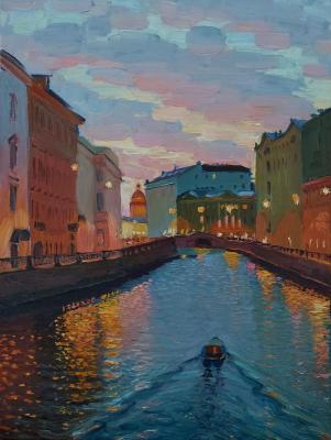 Evening in St. Petersburg. Melnikov Aleksandr