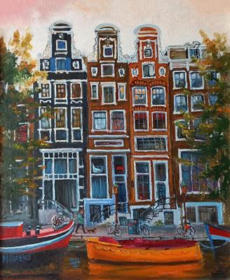 Morning in Amsterdam. Martens Helen